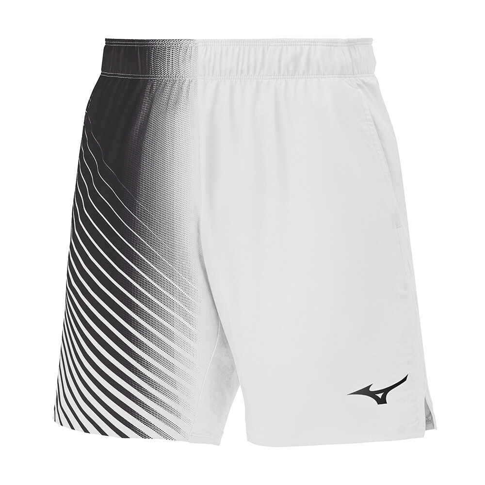 Pantaloncini Mizuno 8 in Amplify Uomo - Bianche - 03564-QTRE